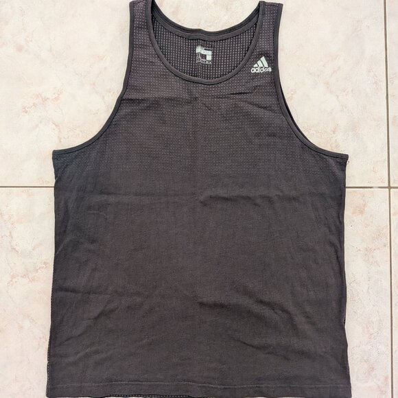 EUC Adidas Areoknit Climacool mens size XL sports / fitness tank top - Picture 1 of 3